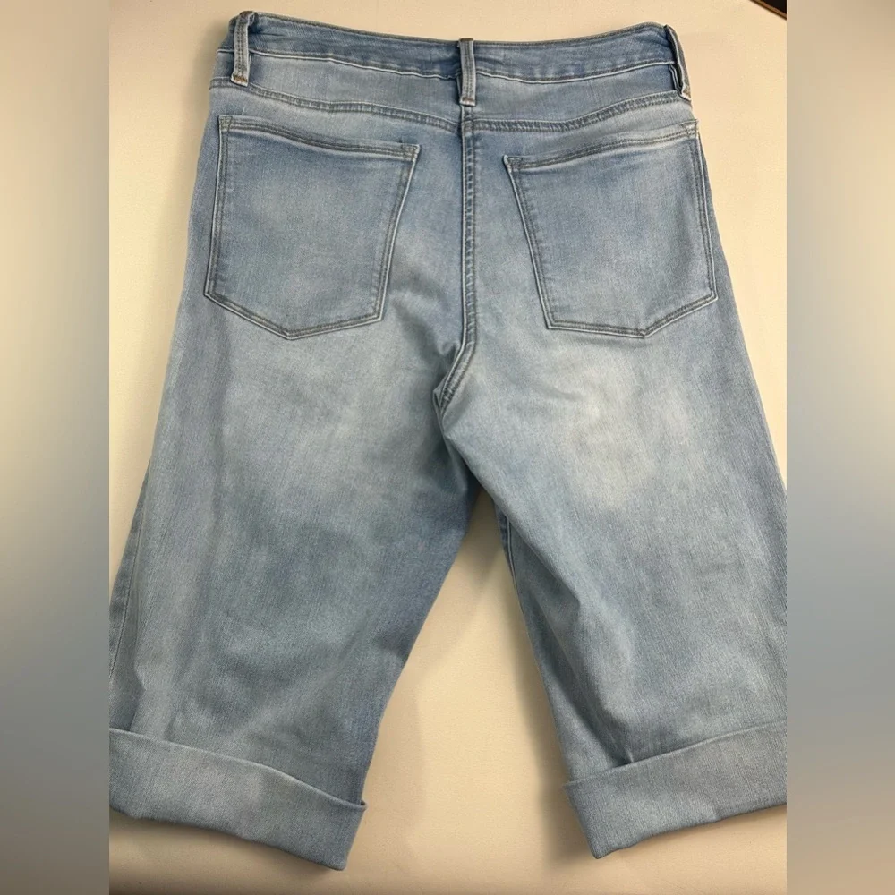 Athleta Medium Wash Denim Shorts